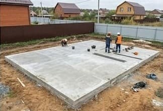 Плитный фундамент